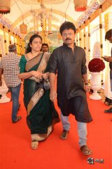 Celebs at Bandla Ganesh Brothers Daughter Ashritha Wedding Photos